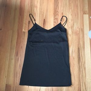 Urban outfitters black slip dress